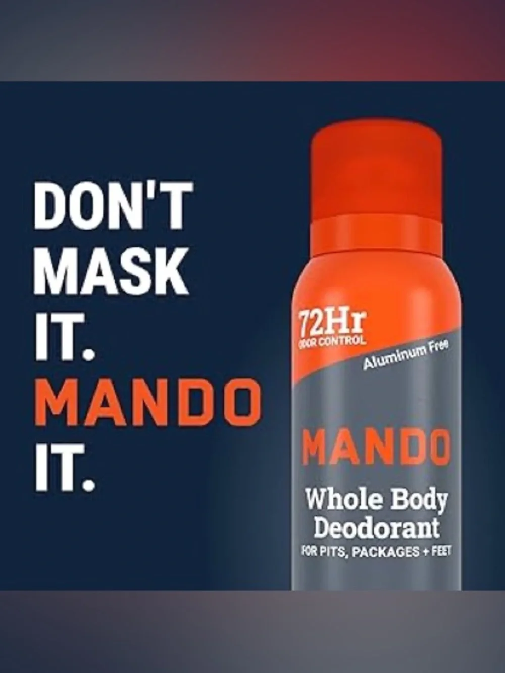 MANDO Whole Body Deodorant Mt Fuji - 2 Pack